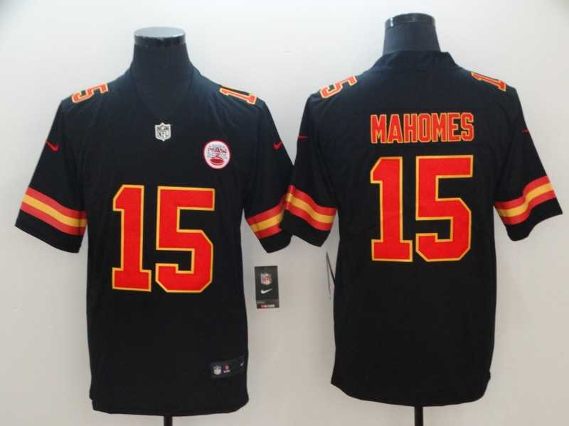 Nike Chiefs 15 Patrick Mahomes Black Vapor Untouchable Limited Jersey,We sell and wholesale Nike Chiefs 15 Patrick Mahomes Black Vapor Untouchable Limited Jersey on line form chian!